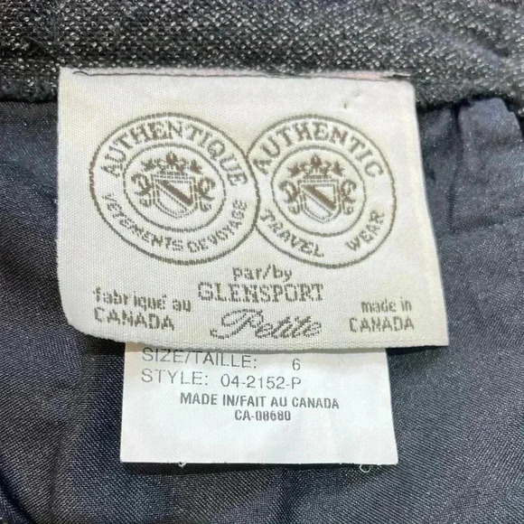 Glensport Authentic Travel Wear color Black Denim size 6P - Picture 4 of 5